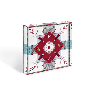 Alabama Crimson Tide Acrylic Block Scarf Art