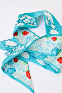 Zeta Tau Alpha Skinny Scarf