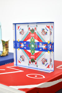 SMU Mustangs Acrylic Block Art