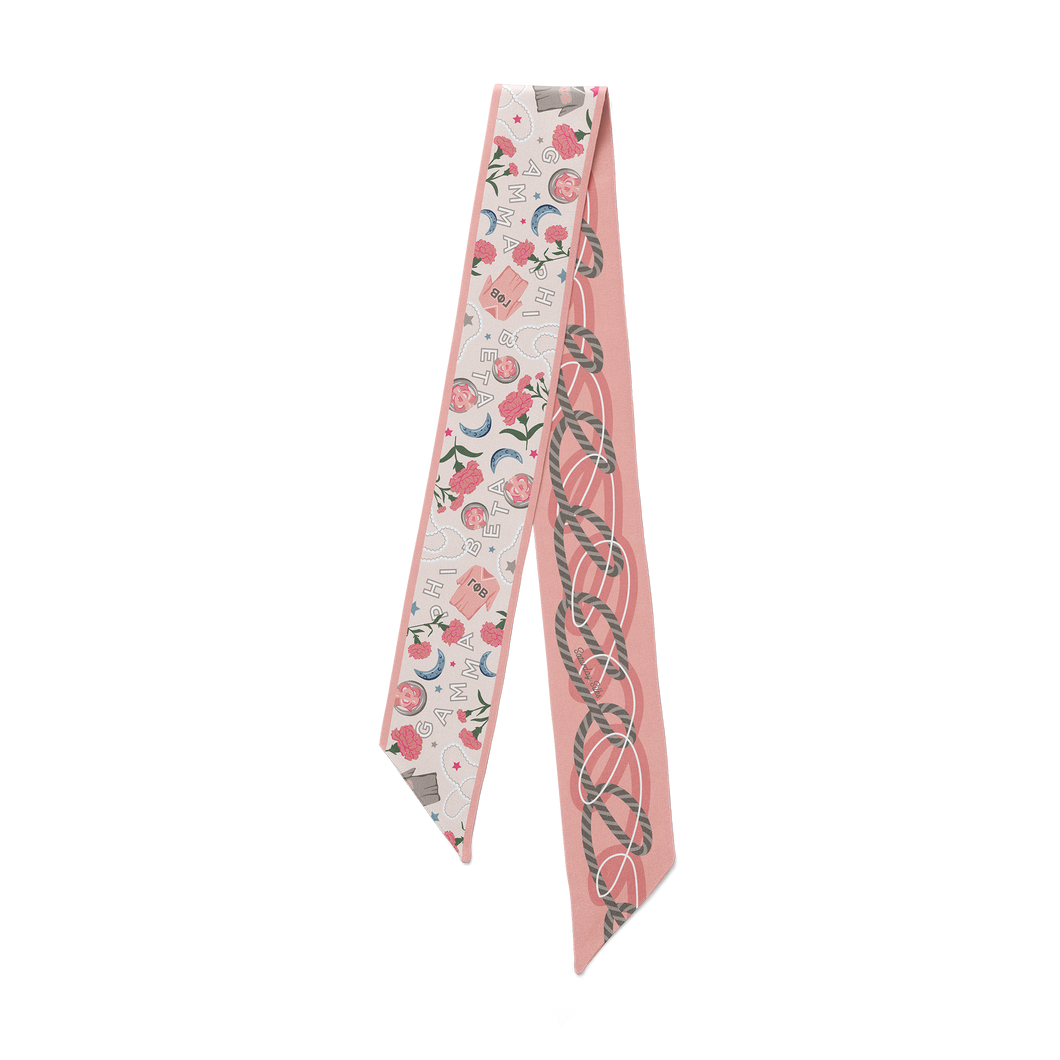 Gamma Phi Beta Skinny Scarf