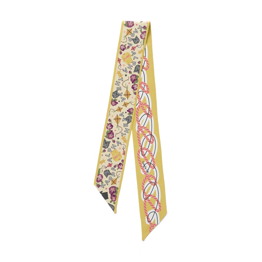 Kappa Alpha Theta Skinny Scarf